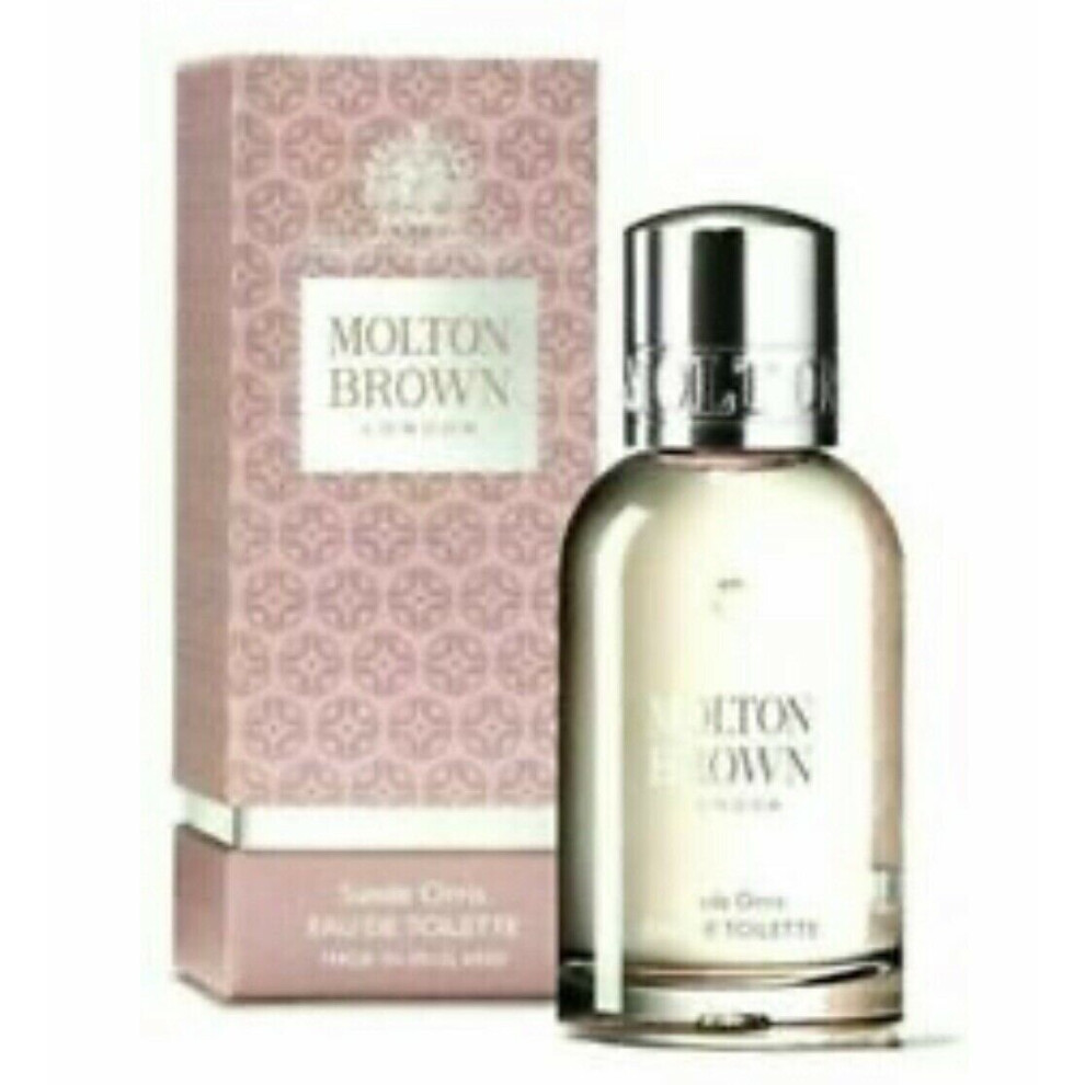 MOLTON BROWN SUEDE ORRIS EAU DE TOILETTE SPRAY 50ML NEW