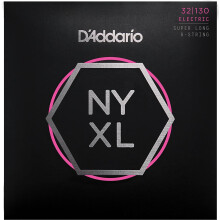 Corde per basso D'Addario - Corde per basso NYXL - NYXL32130SL - Resistenza senza pari, stabilit    dell'accordatura, risposta migliorata - Per bas