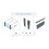 GTV (H167) AXIS PRO INNER drawer system-anthracite-length 450 3