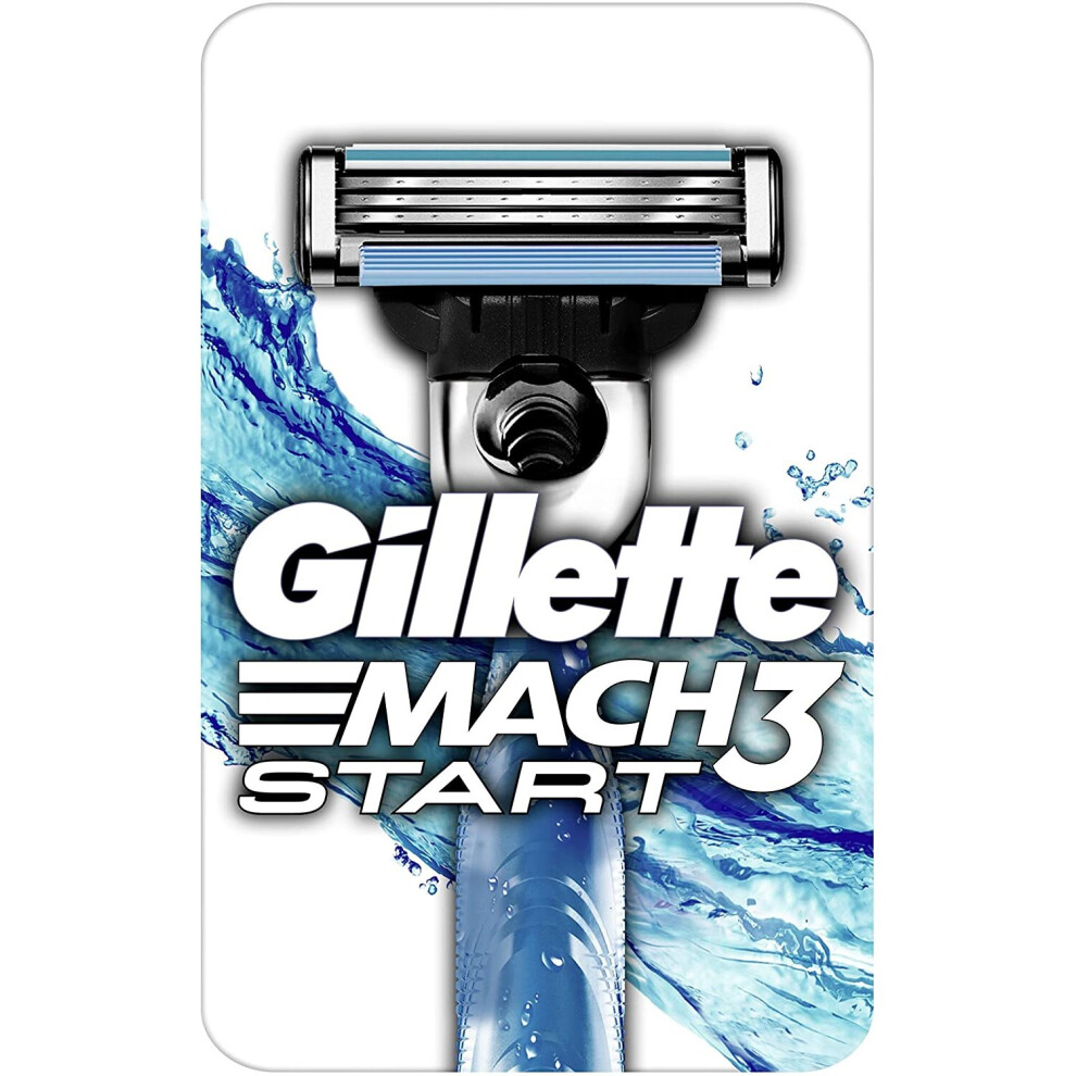 Gillette Mach3 Start Razor Men with Improved Moisture Strips