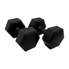 (2 x 4kg) HXGN Hex Dumbbells Home Weights 4kg or 6kg