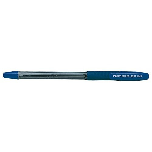Pilot Pilot BPS-GP-M-L Grip Ballpoint 1.0 mm Tip (Pack of 12) - Blue