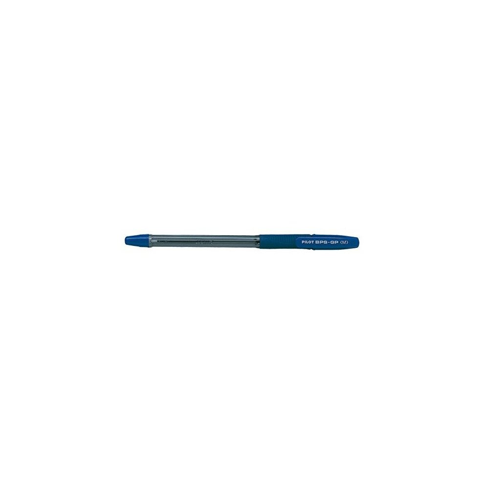 Pilot Bps-Gp-M-L Grip Ballpoint 1.0 Mm Tip (Pack Of 12) - Blue