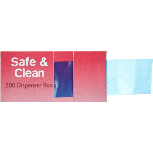 Efalock Brillenbügel-Schutzhüllen SAFE & CLEAN 200 Stück 1