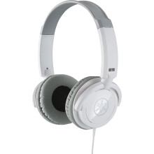 Yamaha HPH-100 Headphones, quality sound and deep bass, over the ear, wired musicians headphones, in white