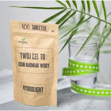 Hydrolight - 100 Tablets for Water Weight Support, Vegan/Non-GMO Detox & Anti-Bloat for PMS & Cellulite
