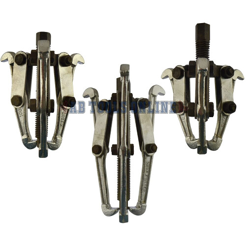 Gear Puller 3 Leg Hub Bearing Removal Pulley Tool Set 3" 4" 6" Internal External 2