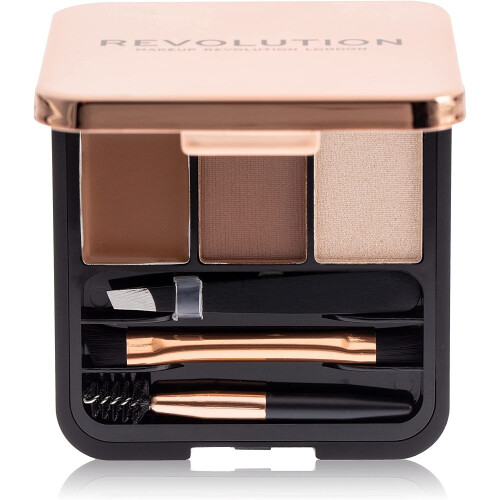 Revolution London Makeup Revolution Brow Eyebrow Sculpt Kit - Medium Brown