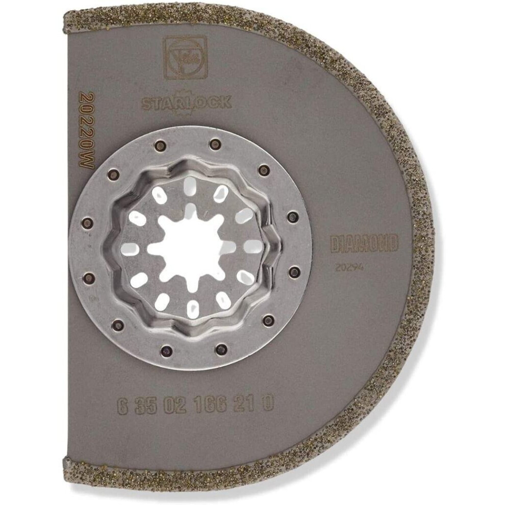 Fein 63502166210 Segmented Diamond Tipped Saw Blade, Colour Coded, 9/16"