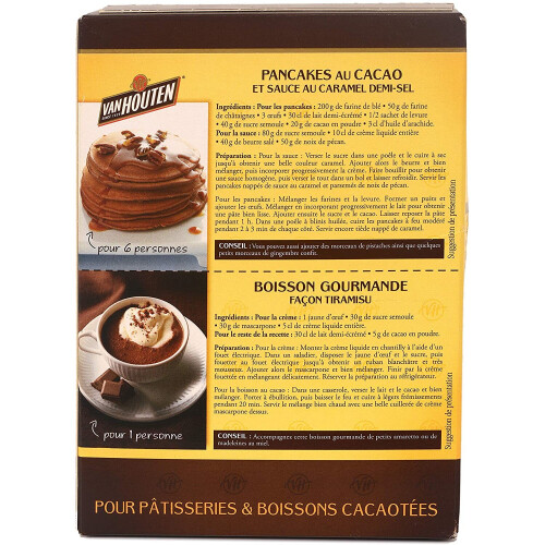 Van Houten 's pure cocoa 250g case 1
