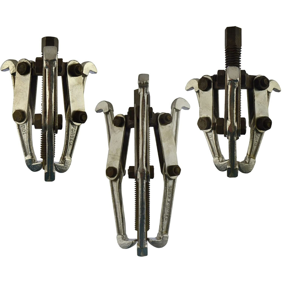 Ab Tools-Neilsen Gear Puller 3 Leg Hub Bearing Removal Pulley Tool Set 3" 4" 6" Internal External