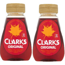 Clarks Original Maple Syrup Twin Pack ( 2 x 180ml)
