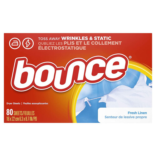 Bounce Dryer Sheets - Fresh Linen - 80 ct