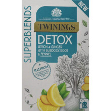 Twinings Superblend Detox Caffeine Free Envelope Tea 20 50g