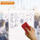 VIZ-PRO Light Melamine Tripod Whiteboard/Flipchart Easel, 90 x 60 cm 5