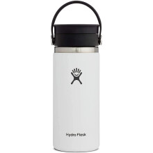 HYDRO FLASK - Travel Coffee Flask 473 ml (16 oz) - Vacuum Insulated Stainless Steel Travel Mug with Leak Proof Flex Sip Lid - BPA-Free - Wide Mouth -