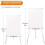 VIZ-PRO Light Melamine Tripod Whiteboard/Flipchart Easel, 90 x 60 cm 2