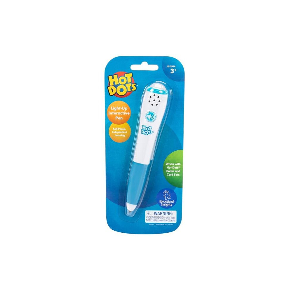 Learning Resources EI-2439 Hot Dots Light-Up Interactive Pen