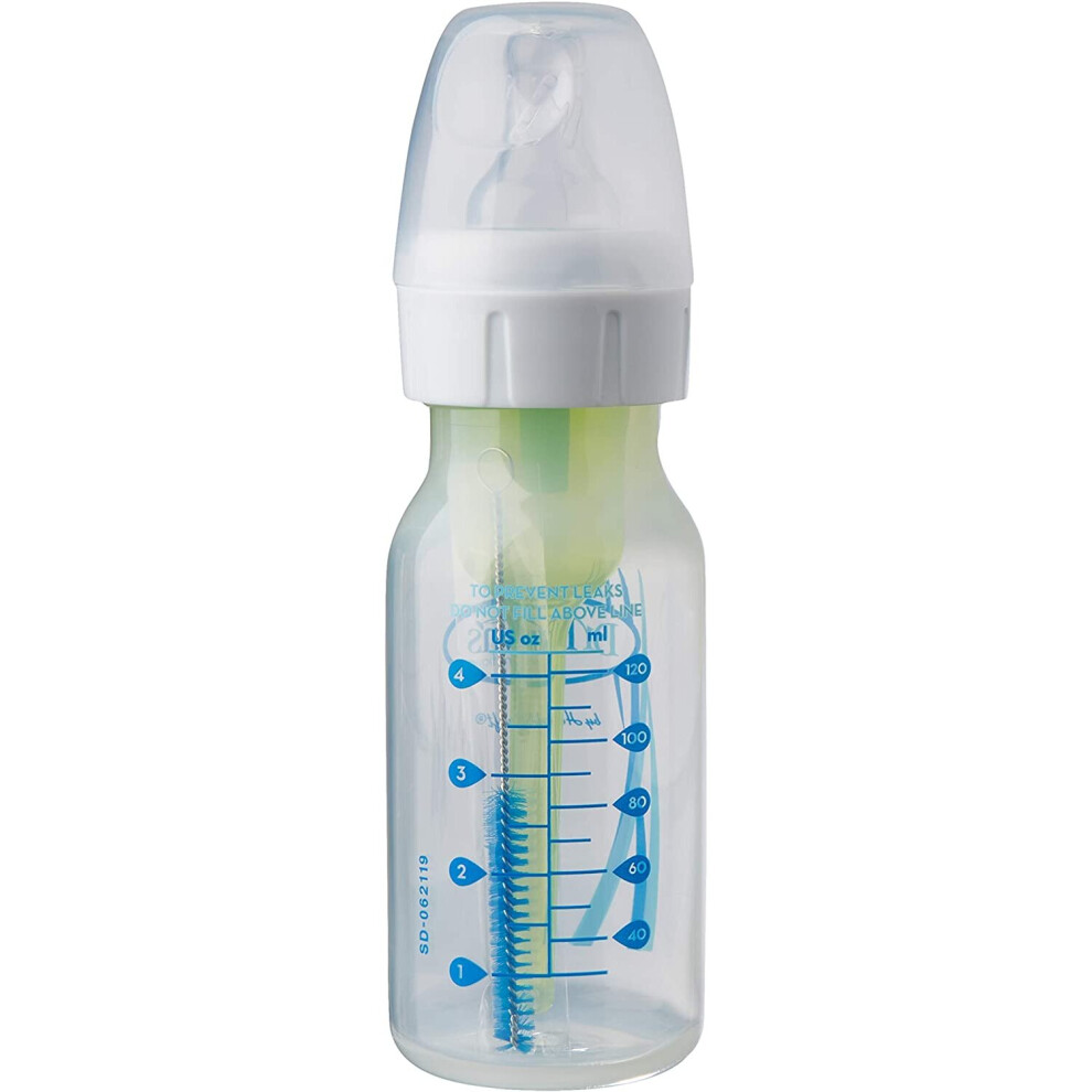 Dr. Brown's OptionsÂ âÂ Standard Bottle Narrow Mouth 120 ml Transparent