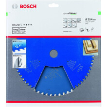 Cirkelzaagblad - BOSCH - LSC 254mm - 54 tanden - Diameter 254mm - Snelheid 7500tr/min