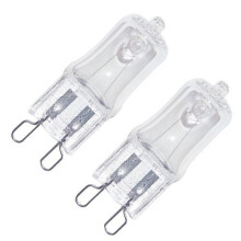 Mains Voltage G9 25W Halogen Capsule Bulb Lamp 2 Pack