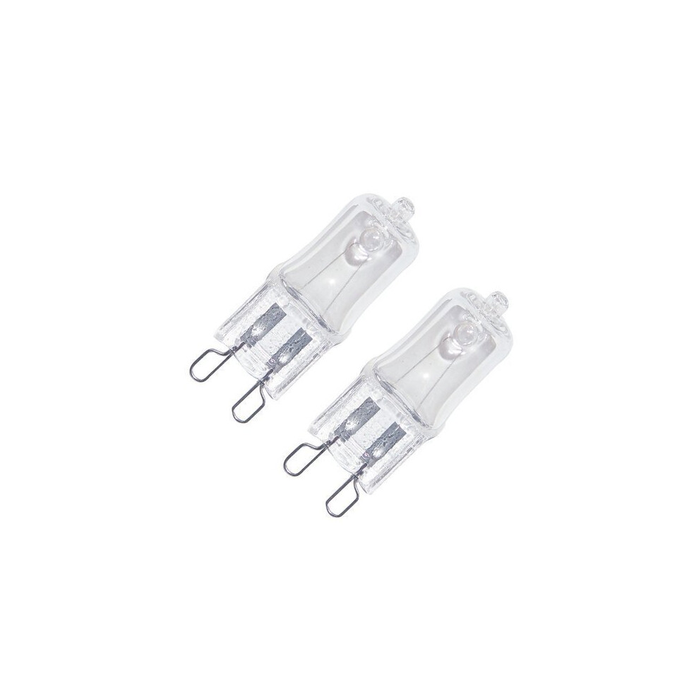 Mains Voltage G9 25W Halogen Capsule Bulb Lamp 2 Pack