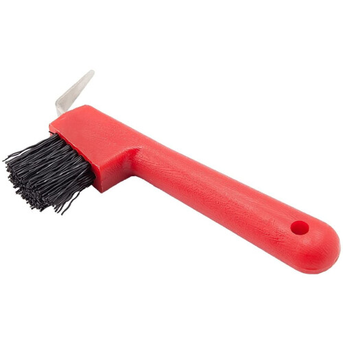 Shires Hoof Pick/Brush-Red One Size 2