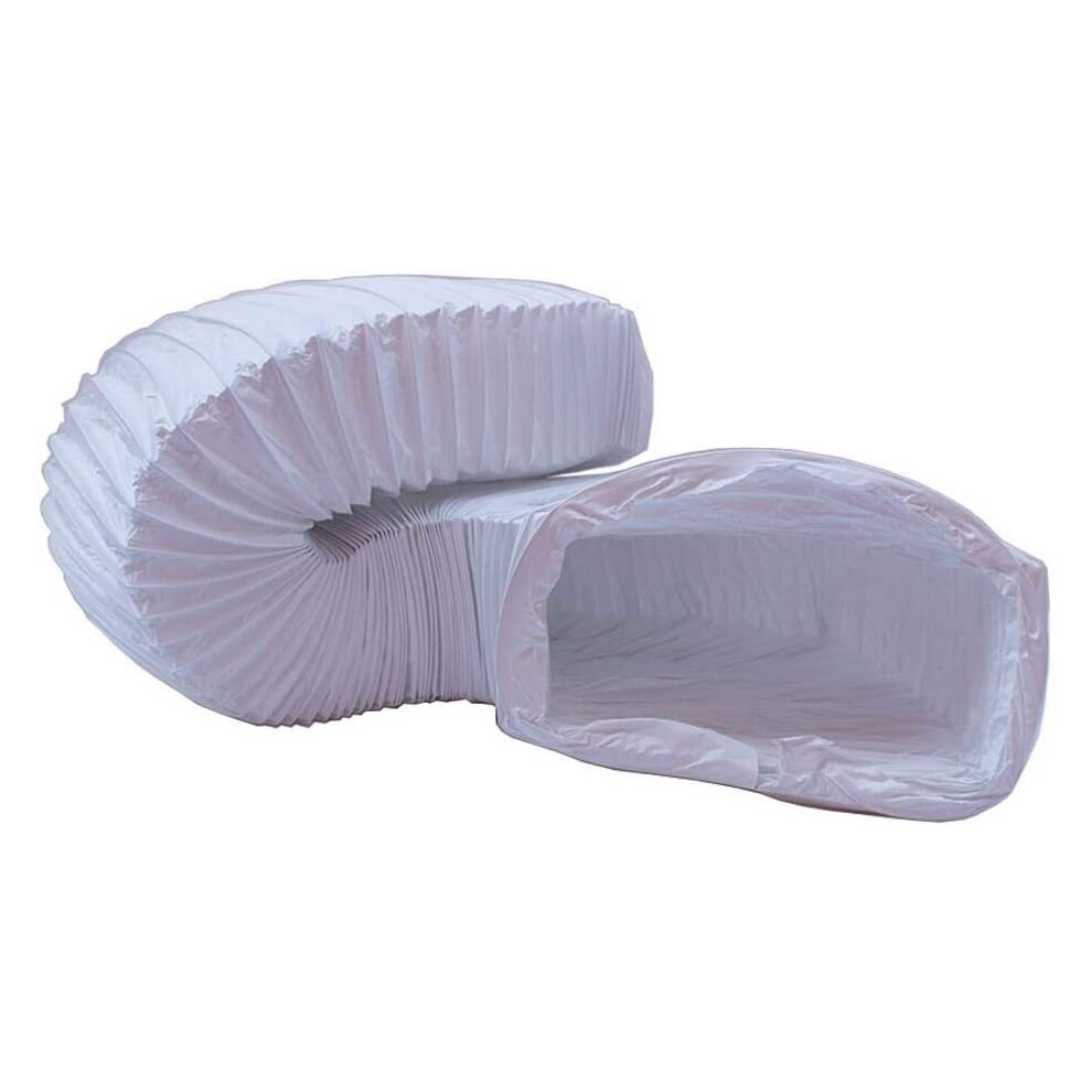Kair Pvc Rectangular Flexible Hose 220Mm X 90Mm - 3 Metre Length 5060272547530