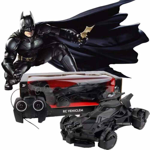 Batman Remote Control Vehicle Remote-Controlled Batmobile Super Hero Bat Vehicle 1