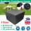 (Medium) Rattan Table Cube Outdoor Heavy Duty Waterproof 2