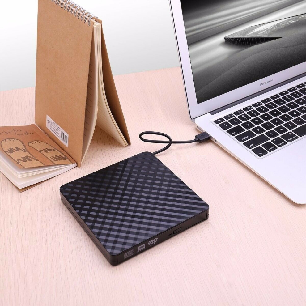 External Dvd Drive, Usb 3.0 Dvd Cd Drive Burner Portable Dvd Cd Rw 805359682286