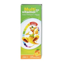 Multivitamol 1 + syrop witaminowy z żelazem dla dzieci od 1 roku życia - 250 ml