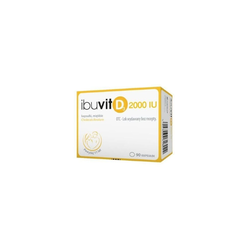 IBUVIT D3 2000 IU - 90 kapsuÅek