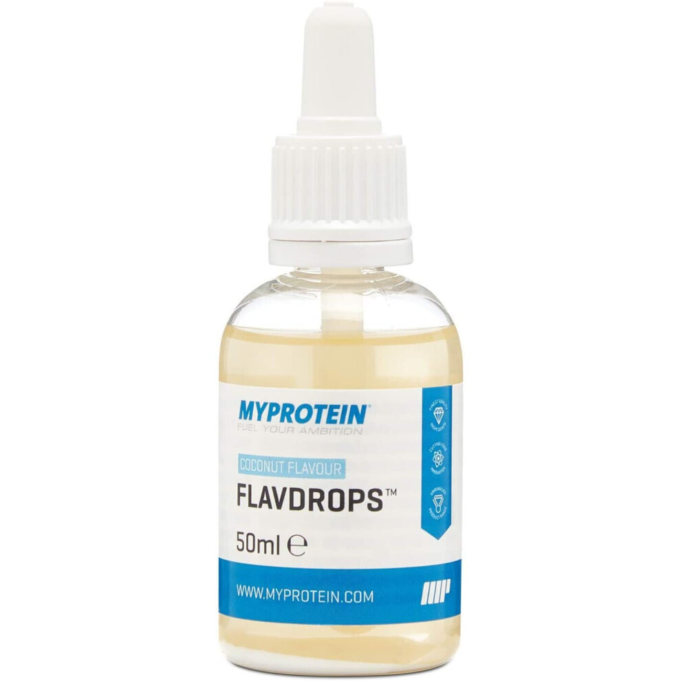 Myprotein FlavDrops Coconut, 50 ml, Pack of 1