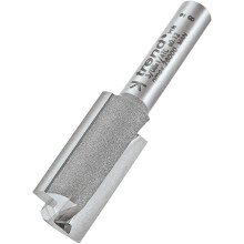 Trend Professional 1/4" Shank Straight Router Cutter Bit-Ref: 3/08X1/4TC Diameter 12.7mm Cutting Length 25mm Tungsten Carbide Tipped Two Flute
