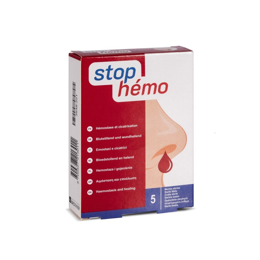 STOP HEMO nasal tampons  5 pieces