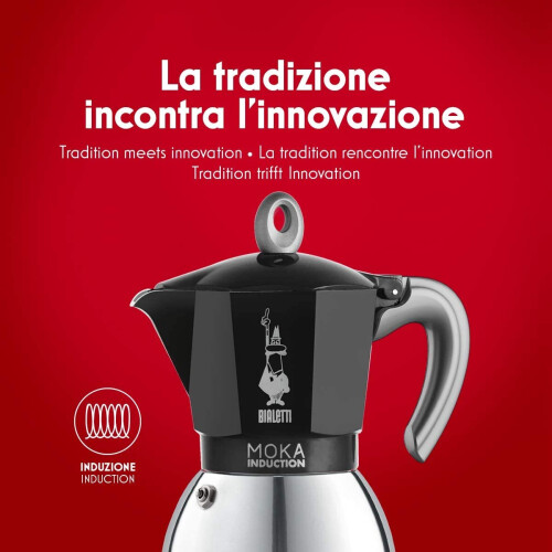 Bialetti Bialetti Moka Induction Moka pot 2tz 2