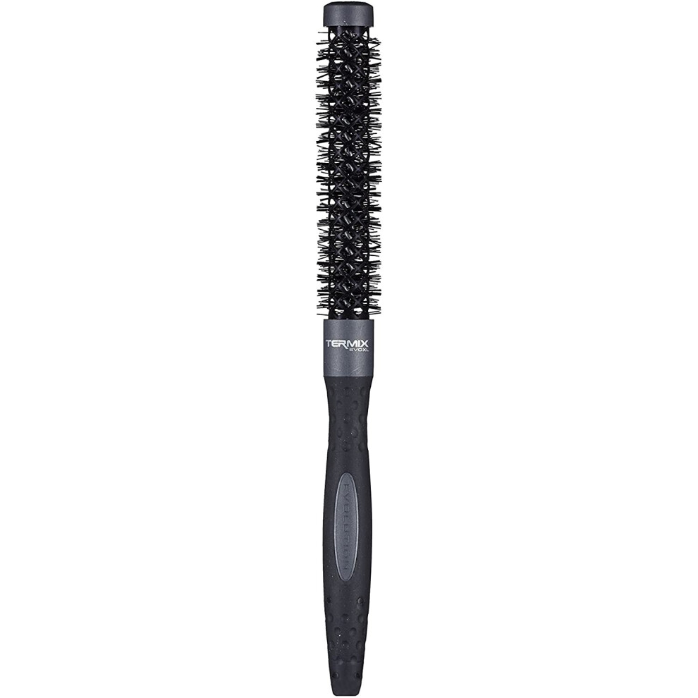 Termix Evolution Xl Round Hairbrush Ã 17 Mm, 3Cm Longer- Hairbrush With Ionized Fibers And A 25% Extra Surface For Faster Drying