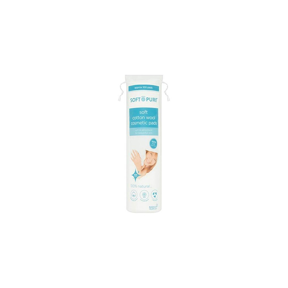 Cottontails Soft And Pure Round Cosmetic Pads (Pack Of 1)