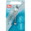 Prym Prym Fashion Zipper pullers Ring Metal Silver col 4