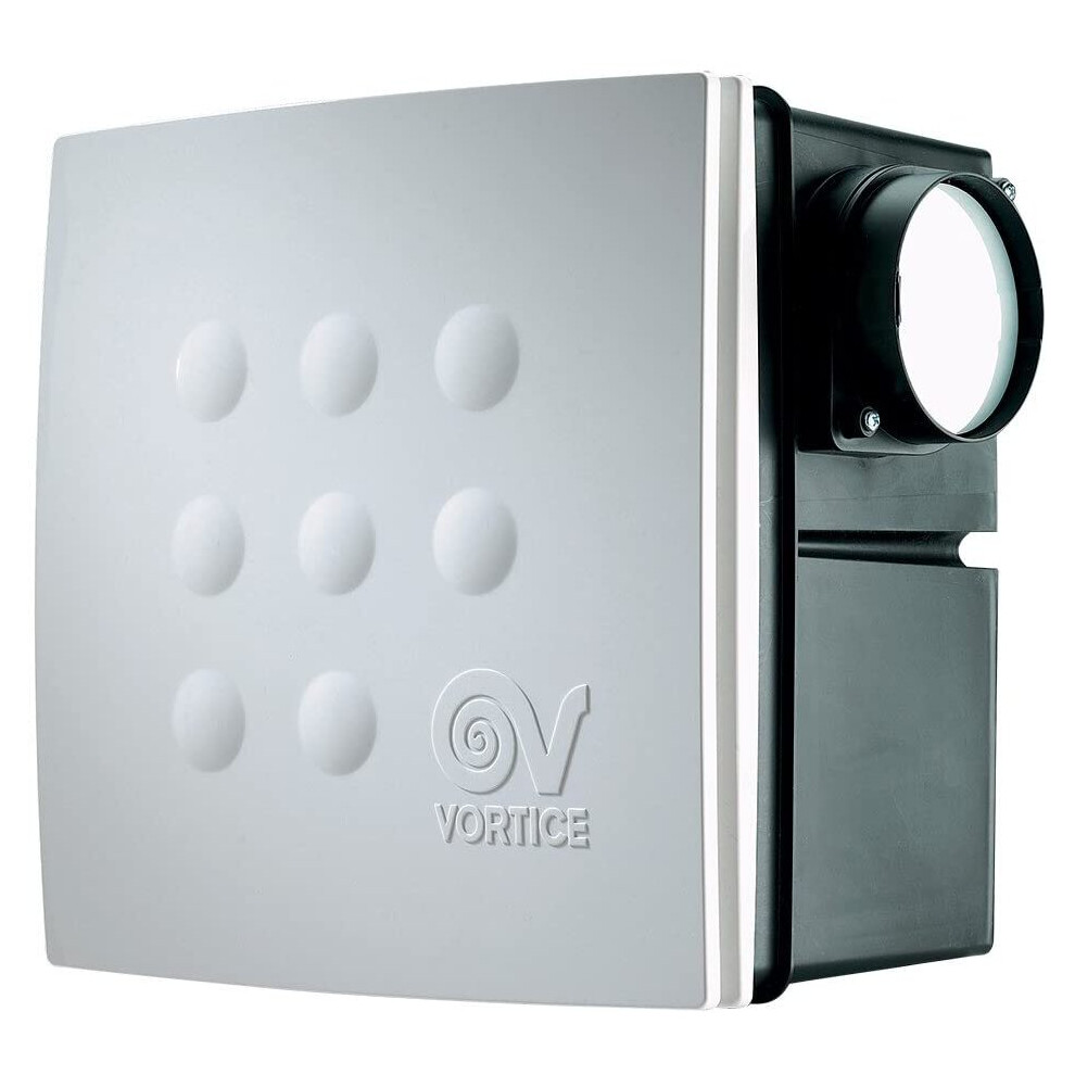 Vortice 12065 Centrifugal Flush Bathroom Fan With Humidity Control Quadro Micro 100 It Hcs