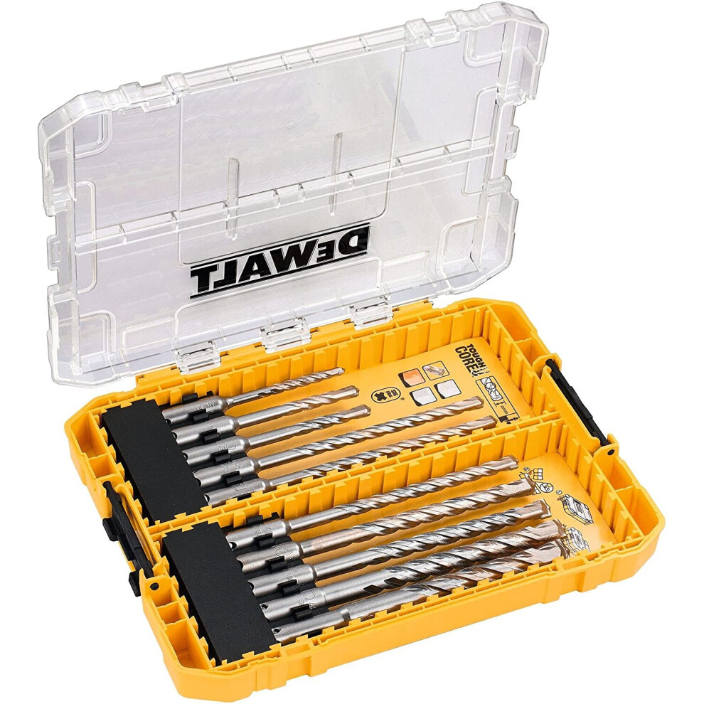 DEWALT SDS Plus Extreme 2 Drill Bit Set, 10 Piece