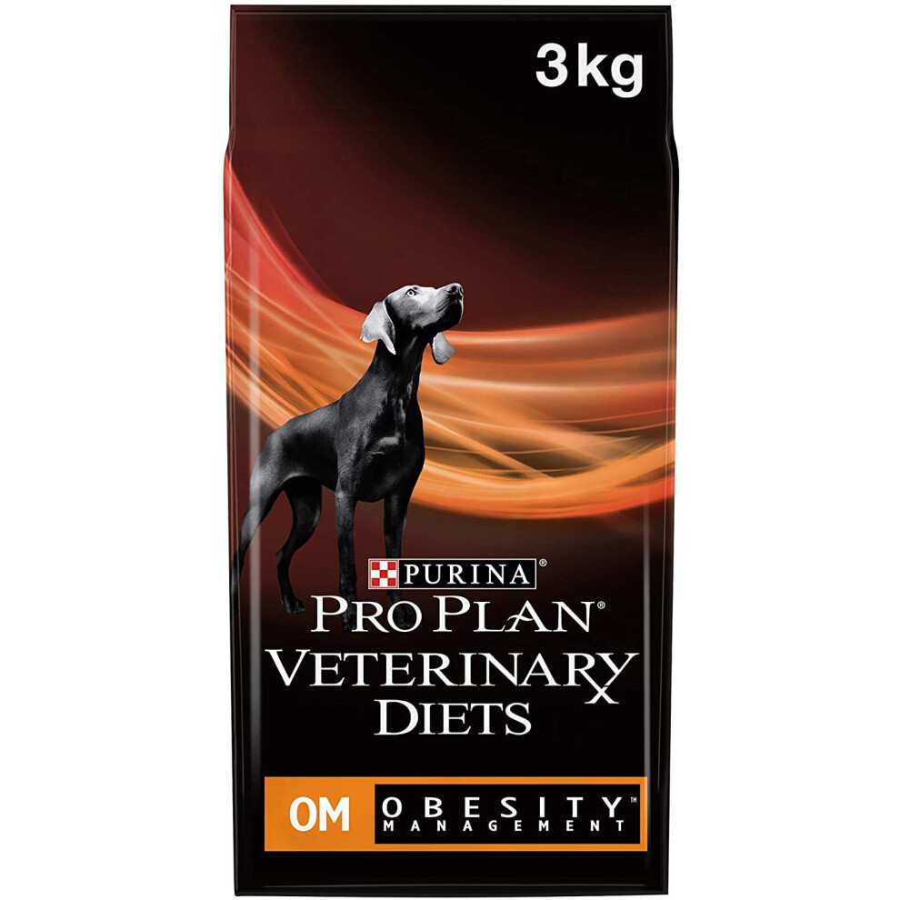 PRO PLAN VETERINARY DIETS Canine OM Obesity Management Dry Dog Food 3kg