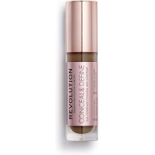 Revolution, Conceal & Define Concealer, Volledige Dekking & Lichtgewicht, Langdurige Matte Finish, Vegan, C17