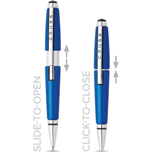Cross Cross AT0555S 3 Edge Selectip Pen – Blue 2