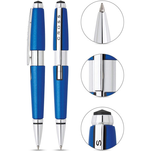 Cross Cross AT0555S 3 Edge Selectip Pen – Blue 1