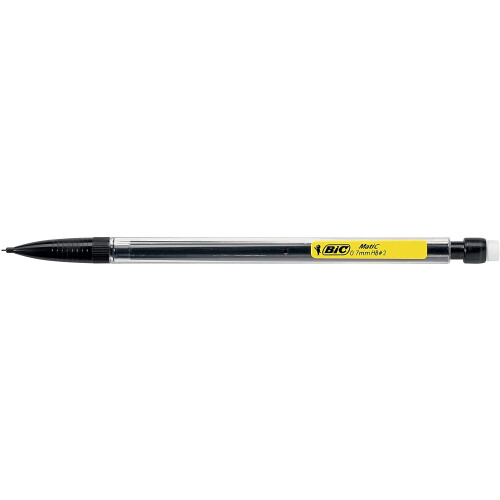 BIC BIC Matic Original 0.7mm Mechanical Pencils 5 Pack, black 2
