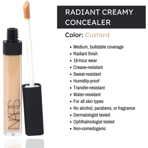 NARS NARS Radiant Creamy Concealer - Custard 6ml 1