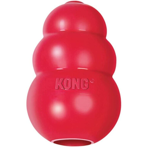 KONG KONg Classic Medium Hundespielzeug, Rot, Medium, 2 Stck 1