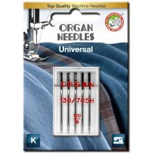 ORGAN NEEDLES # 100/16 Universal x 5 Needles